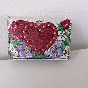 Brighton Romance Leather Card Case NWT